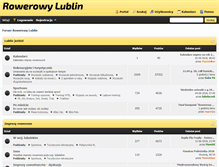 Tablet Screenshot of forum.rowerowylublin.org